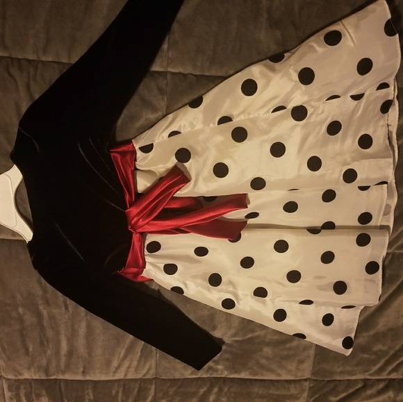 Toddler polka dot dress - Picture 5 of 5